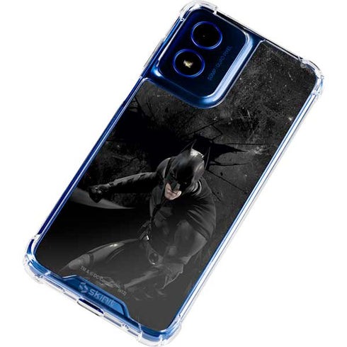 DC Comics Batman in Black Moto G 5G (2024) Clear Case